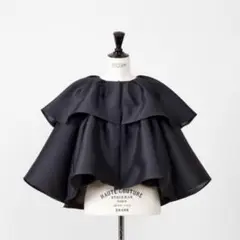 【極美品】完売品　Heve ヘイヴ　ラッフルジャケットブラウス　 ネイビー 極美品】完売品 Heve ヘイヴ ラッフルジャケットブラウス
