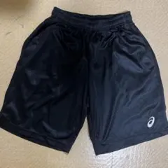 アシックス ブラックショートパンツ Lサイズ