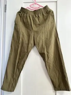 【限定お値下げ】Samansa Mos2 Mサイズ オリーブ カジュアルパンツ