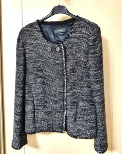 ISABEL MARANT ツイード ノーカラージャケット　40