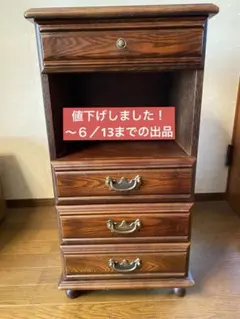 昭和レトロ koizumi 木製 キャビネット 電話台 飾り棚 古家具 当時物