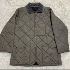 ラベンハム キルティング ジャケット コーデュロイ 大きいサイズ グレー