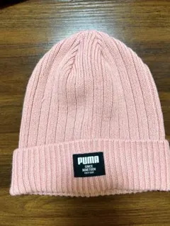 PUMA ニット帽 ビーニー ピンク