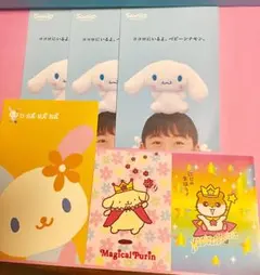 Sanrio☆シナモンロール・ポムポムプリン ・コロコロクリリンポストカード