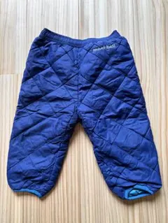 mont-bell キッズ長ズボン 80cm ネイビー・ライトブルー