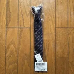 【新品未開封】コムサイズム ネクタイ ネイビー ストライプ キッズ用