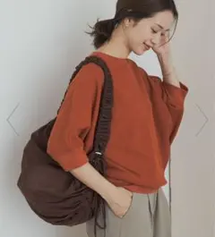 URBAN RESEARCH DOORS タックフライスワイドTシャツ