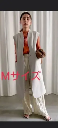 Ameri VINTAGE WAVE COLLAR ANGULAR VEST - メルカリ