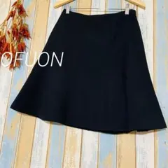 【OFUON 】スカート　フレアスカート フォーマル　ひざ丈L