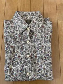 field/dream レディースシャツ　ペーズリー柄　春秋