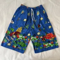 US ビンテージ　JJ Club sportswear 熱帯魚　ハーフパンツのサムネイル