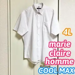 marie claire homme COOL MAX 半袖 Yシャツ 4Lのサムネイル