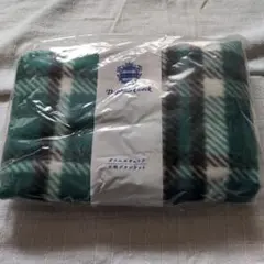 タータンチェック 大判ブランケット