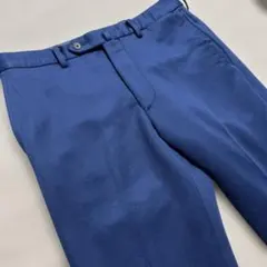 Macintosh philosophyネイビー スラックス 伸縮性