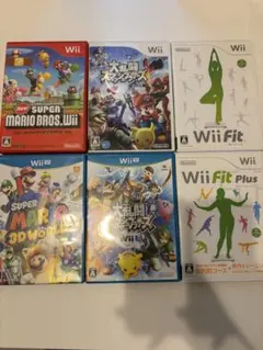 Wii ゲームソフト 6本セット