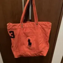 Polo Ralph Lauren トートバッグ オレンジ ビッグポニーのサムネイル