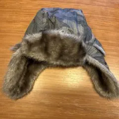 GAP 迷彩柄 耳あて付き帽子 52-54cm