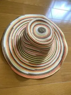 バケットハット 麦わら帽子