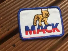 【70's MackTruck ワッペン】ビンテージ マックトラック ブルドッグ