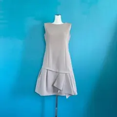 極美品✨ルネ ノースリーブ ワンピース リボン ベージュ Dark Angel ワンピース ノースリーブ レディース 夏 レディース