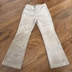 GU ベロアパンツ　ベロアボトム　120