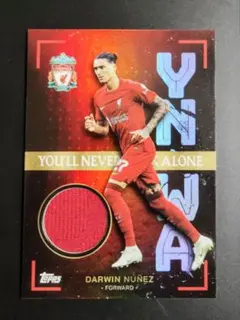 topps ヌニェス メモラビリア ジャージカード レリック リヴァプール