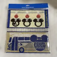 ディズニーミッキーミニタオル2枚セット
