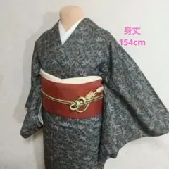 着物62 チェック柄 白大島紬 単衣 - メルカリ