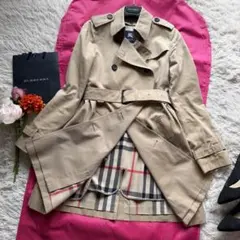 BURBERRY London ライナー付きトレンチコート 36 ノバチェック