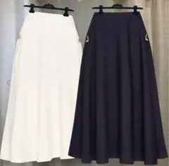 Valentino【新品未使用】ヴァレンティノクレープクチュールフレアスカートのサムネイル