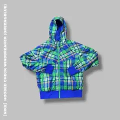 NIKE】HOODED CHECK WINDBREAKER 3073T - メルカリ