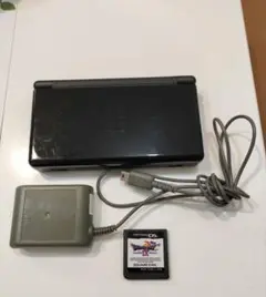 Nintendo DS Lite ブラック 本体 充電器付き DQ付き
