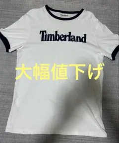 Timberland リンガーTシャツ　紺色