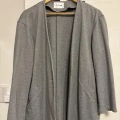 LACOSTE グレー ロング カーディガン
