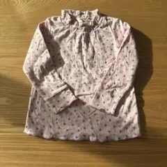 TINKERBELL 花柄 うさぎ長袖カットソー 100