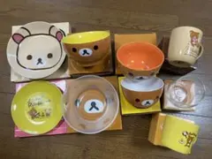 【新品•未使用】リラックマ×ローソン 食器9点セット