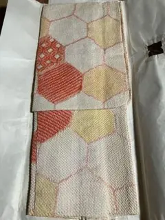 絞りの羽織　未使用（羽織紐新品付き）