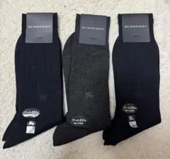 BURBERRY ソックス 3足セット