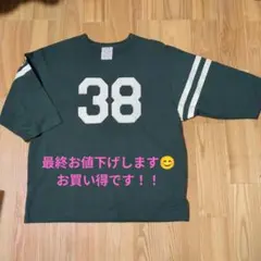 RODEO CROWNS ダークグリーン Tシャツ 38