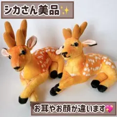奈良県　奈良公園　鹿　ぬいぐるみ　シカ　リアル　まとめ売りのサムネイル