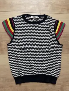 ZARA Knit 半袖ニット Sサイズ