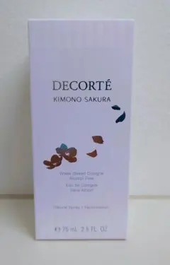 新品未使用おまけ付：DECORTE キモノ サクラ 75mL 水性香水