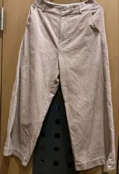 グローバルワーク　コーデュロイパンツ　ピンク