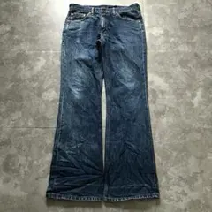 00s Levi's 517 flared denim swag ロング丈w34
