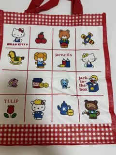 ハローキティ キティ スリコ スリーコインズ 3COINS ショッピングバッグのサムネイル