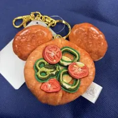 ミッキー ぬいぐるみキーホルダーピザパン MICKEY'S BAKERのサムネイル