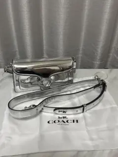2026年最新】COACH カラー：シルバー系 レディース ショルダーバッグの 