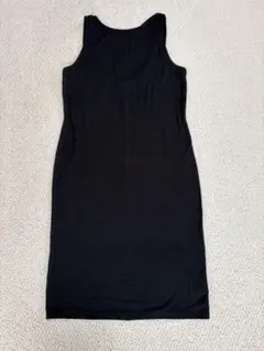 GAP ノースリーブ ニットワンピース ブラック XS