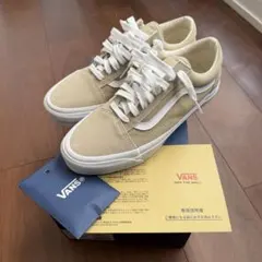 VANS PREMIUM オールドスクール ベージュ 28cm 未使用