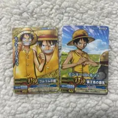 ワンピース ベリーマッチ ダブル モンキー・D・ルフィ プロモ 美品